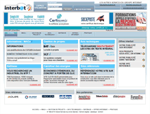 Tablet Screenshot of interbat.com